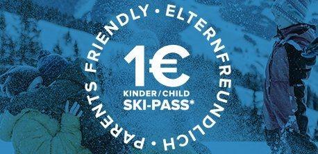 Elternfreundlich sparen 1€ Skipass