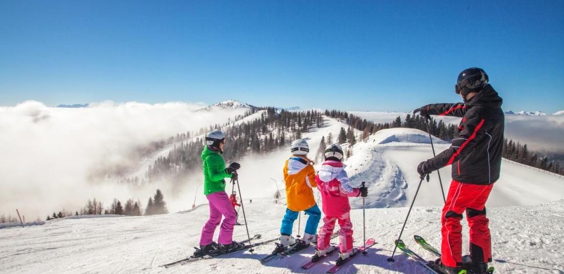Kids on Ski