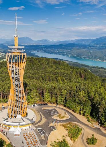 Pyramidenkogel | © Tine Steinthaler Pyramidenkogel von oben